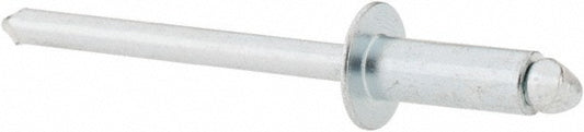 RivetKing SBS54/P500 Open End Blind Rivet Size 54, Dome Head, Steel Body, Steel Mandrel