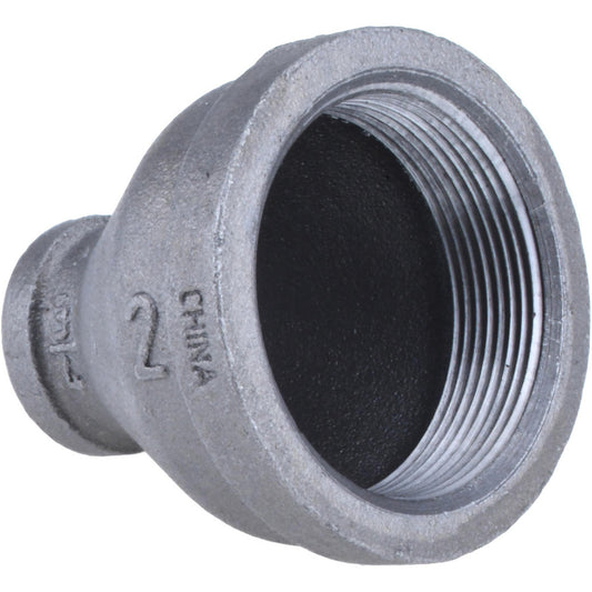 Value Collection B240 50X20 Black Reducing Coupling 2 x 3/4", Threaded
