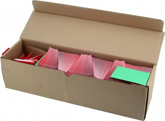 AccuformNMC BPT4R Blank Tag Rectangle, 2-1/8" High, 4-1/4" Wide, Synthetic Paper, "Blank"