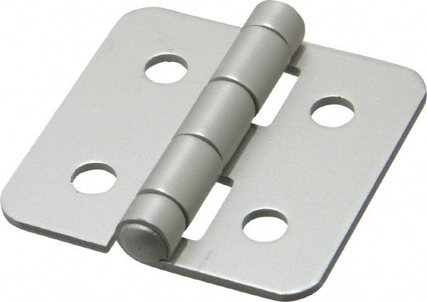 80/20 Inc. 2086 Aluminum Door Hinge 2" Wide, 0.078" Thick, 4 Mounting Holes