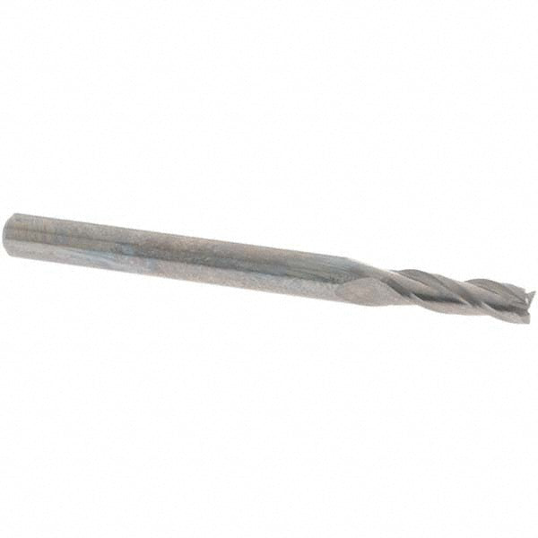 OSG 403-1094 Square End Mill 7/64'' Dia, 3/8'' LOC, 1/8'' Shank Dia, 1-1/2'' OAL, 3 Flutes, Solid Carbide
