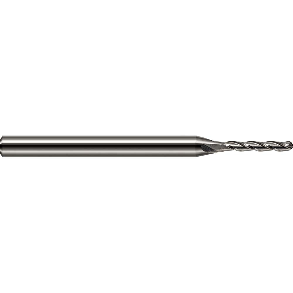 Harvey Tool 32231 Ball End Mill 1/32" Dia, 5/32" LOC, 3 Flute, Solid Carbide