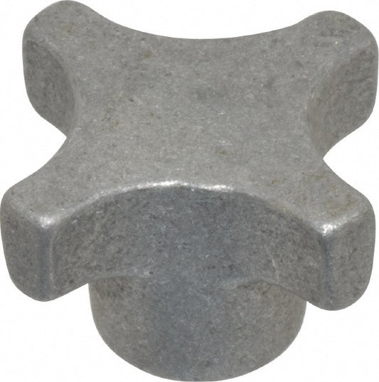 NORTHWESTERN TOOLS INC 17002 Lobed Knob 1-1/2" Head Dia, 4 Points, Aluminum