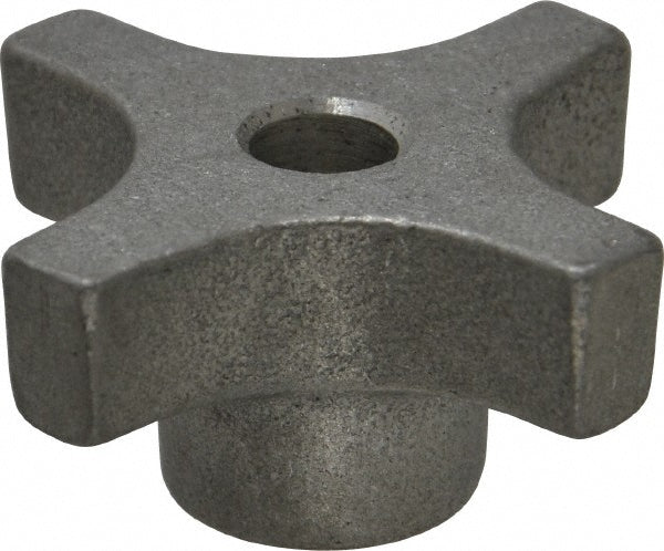 NORTHWESTERN TOOLS INC 17105 Lobed Knob 2" Head Dia, 4 Points, Aluminum