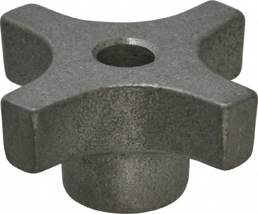 NORTHWESTERN TOOLS INC 17105 Lobed Knob 2" Head Dia, 4 Points, Aluminum