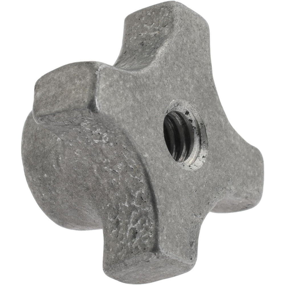 NORTHWESTERN TOOLS INC 17201 Lobed Knob 1-1/8" Head Dia, 4 Points, Aluminum