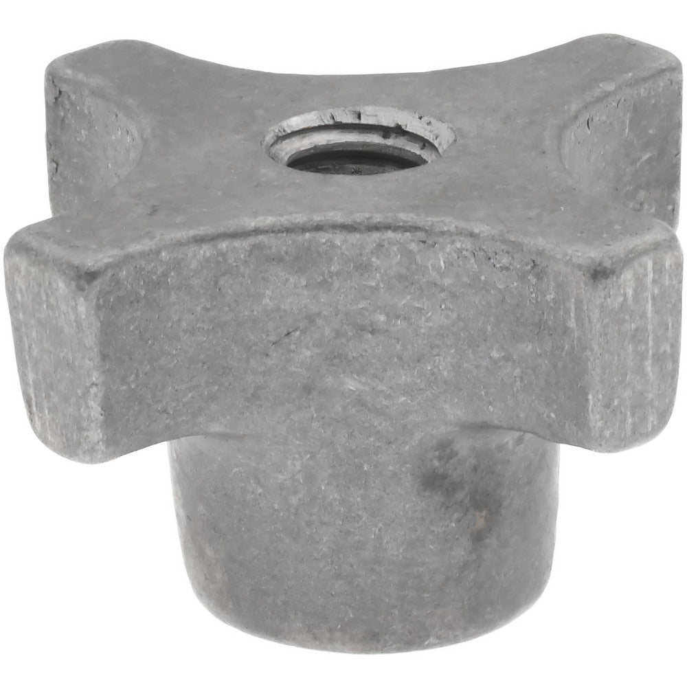 NORTHWESTERN TOOLS INC 17203 Lobed Knob 1-1/2" Head Dia, 4 Points, Aluminum