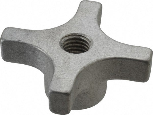 NORTHWESTERN TOOLS INC 17210 Lobed Knob 3" Head Dia, 4 Points, Aluminum