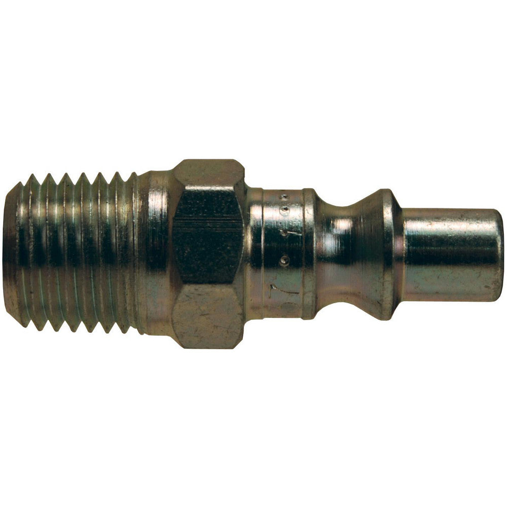 Dixon Valve & Coupling DCP37 Pneumatic Hose Fittings & Couplings Type Plug  Coupling Type Plug  Interchange Type Aro 210  Thread Type Male NPTF  Coupler Size 0.2500  Material Steel