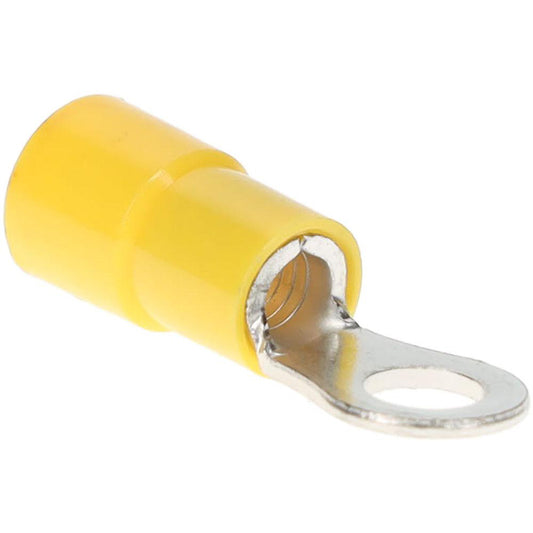 Connector Concepts Inc R4C-10 Circular Ring Terminal Fully Insulated, 12 to 10 AWG, Crimp Connection