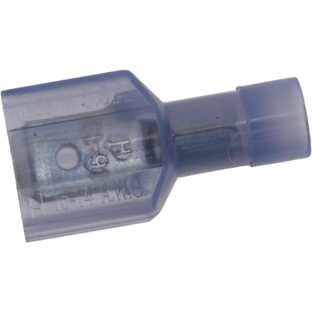 Connector Concepts Inc CM4TNB250F Wire Disconnect Male, Clear, Nylon, 16-14 AWG, 1/4" Tab Width