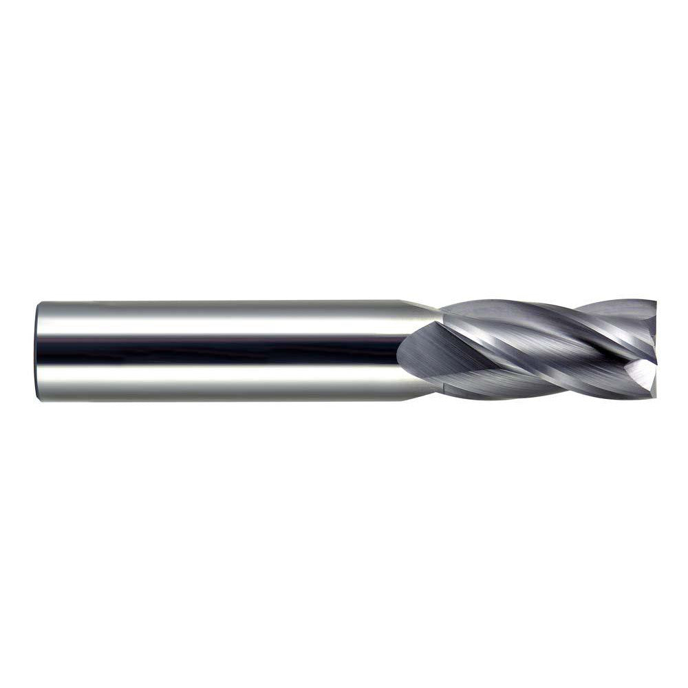 Melin Tool 14142 Square End Mill 1/4" Dia, 3/4" LOC, 4 Flute, Solid Carbide