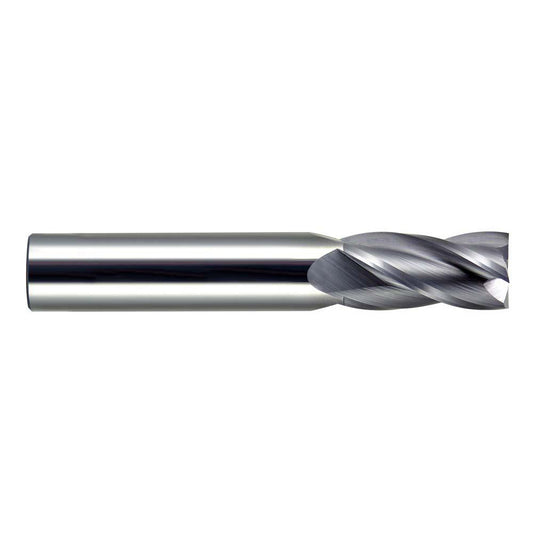 Melin Tool 14136 Square End Mill 5/32" Dia, 9/16" LOC, 4 Flute, Solid Carbide