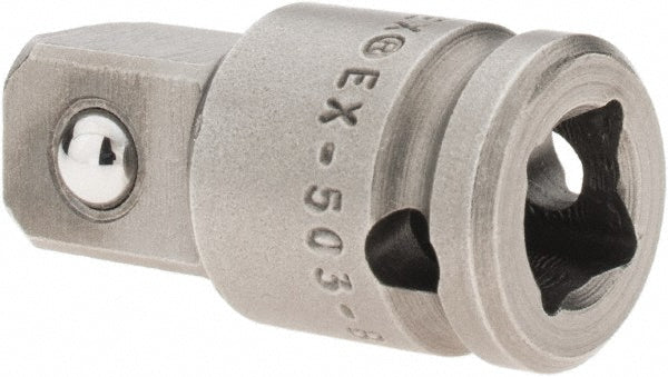 Apex EX-503-B Socket Adapter Drive, 1/2" Square Male, 3/8" Square Female