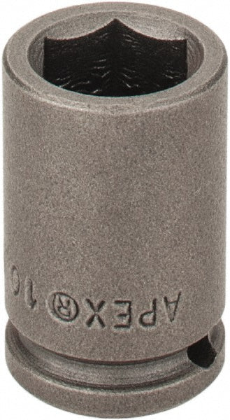 Apex 10MM11 Impact Socket 1/4" Drive, 10mm Socket, Hex Drive