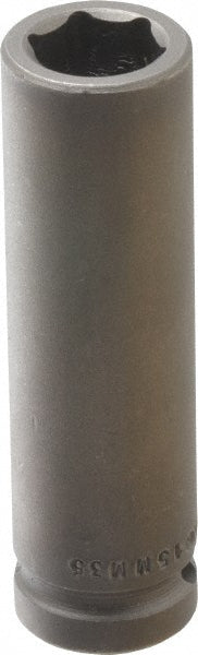Apex 15MM35 Impact Socket 1/2" Drive, 15mm Socket, Hex Drive