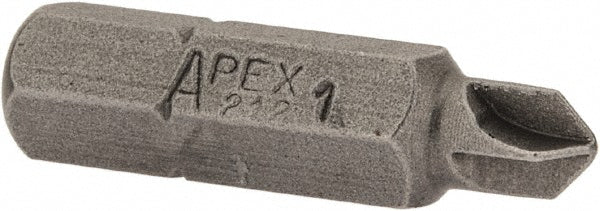 Apex 212-1 Screwdriver Insert Bit #1 Point