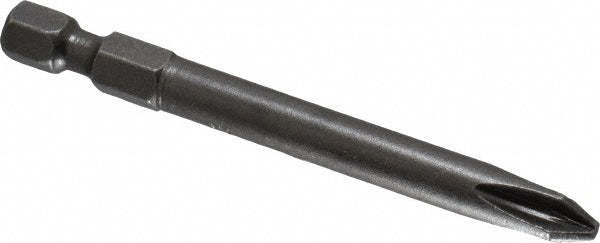Apex 492-A-PZDX Power Screwdriver Bit PZ.2 Speciality Point Size, 1/4" Hex Drive