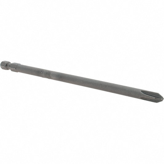 Apex 492-CCX Power Screwdriver Bit #2 Phillips, #2 Speciality Point Size, 1/4" Hex Drive