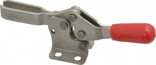 De-Sta-Co 213-USS Manual Hold-Down Toggle Clamp Horizontal, 150 lb Capacity, U-Bar, Flanged Base
