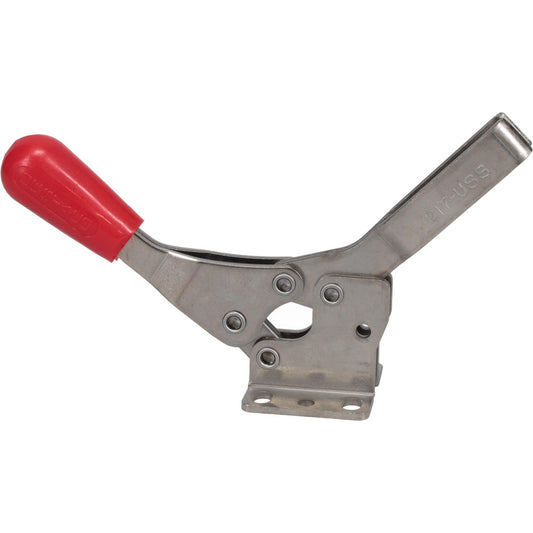 De-Sta-Co 217-USS Manual Hold-Down Toggle Clamp Horizontal, 250 lb Capacity, U-Bar, Flanged Base