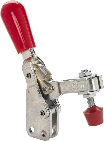 De-Sta-Co 202-UB Manual Hold-Down Toggle Clamp Vertical, 200 lb Capacity, U-Bar, Straight Base