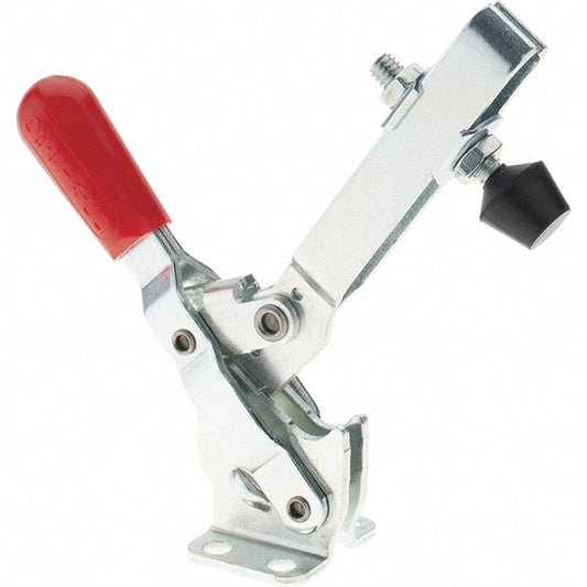 De-Sta-Co 207-44 Manual Hold-Down Toggle Clamp Vertical, 375 lb Capacity, U-Bar, Flanged Base