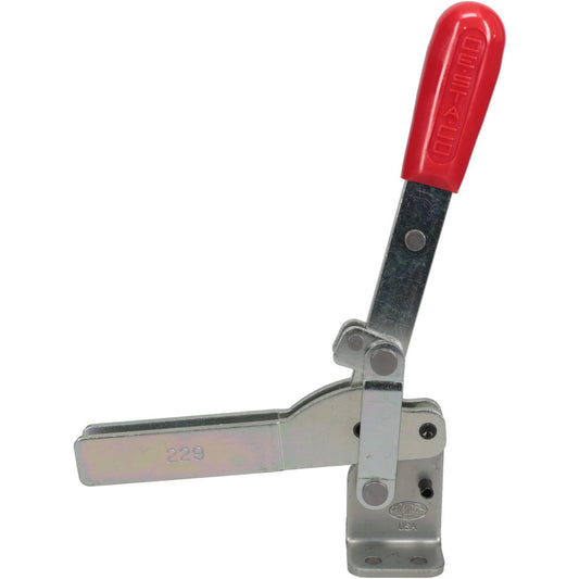 De-Sta-Co 229 Manual Hold-Down Toggle Clamp Vertical, 1,000 lb Capacity, U-Bar, Flanged Base