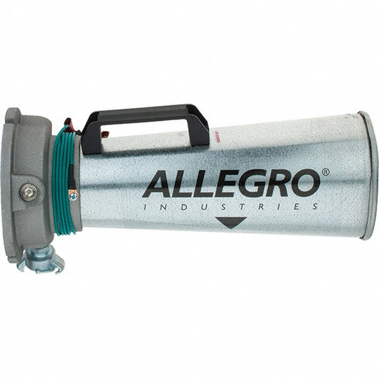 Allegro 9518-03S 16-3/4 Inch Long, Galvanized Steel Venturi Style Pneumatic Blowers
