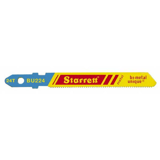 Starrett 68728 Jigsaw Blade Bi-Metal, 24 TPI, 0.04" Blade Thickness, 5/16" Blade Width