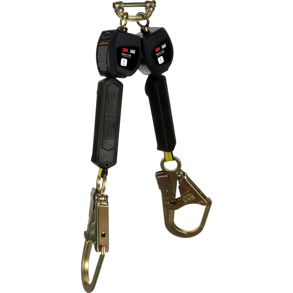 DBI-SALA 7100313183 Self-Retracting Lanyards, Lifelines & Fall Limiters Length (Feet) 6.000  Housing Material Nylon Thermoplastic  Extended Length 6.00  Capacity (Lb.) 420  Lifeline Material Webbing