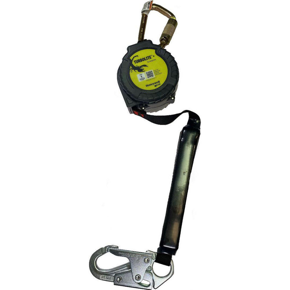 Miller MTL-OHS1-01/9FT Steel Carabiner Unit Connector with Steel Locking Snap Hook 9' Lifeline Connector