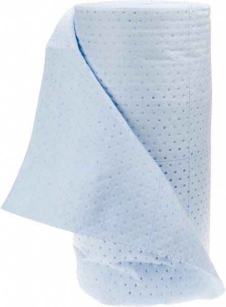 PRO-SAFE QBR144 Sorbent Roll Oil Only Use, 150' Long, 30" Wide, 60 gal Capacity, Blue