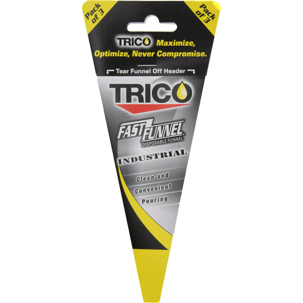 Trico 36990 9 oz Capacity Heavy-Grade Paper Funnel