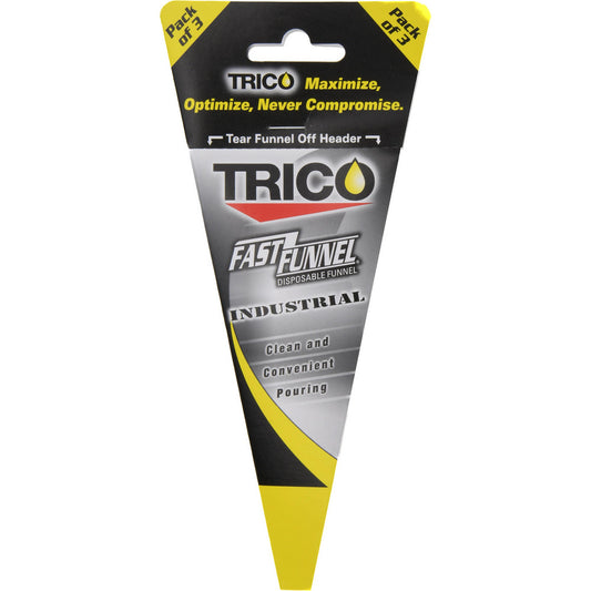Trico 36990 9 oz Capacity Heavy-Grade Paper Funnel