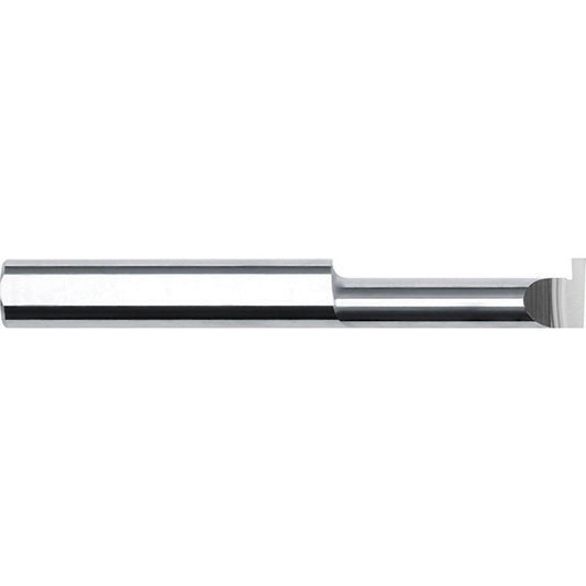Internal Tool 20-1350 Grooving Tools Grooving Tool Type Grooving  Cutting Direction Right Hand  Minimum Hole Diameter (Decimal Inch) 0.2500  Shank Diameter (Inch) 1/4  Overall Length (Decimal Inch) 3.0000  Full Radius Yes