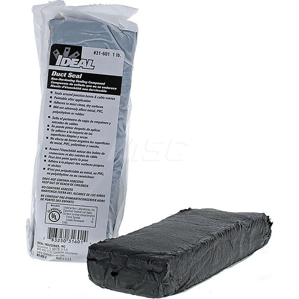Ideal 31-601 Duct Sealant 1 lb Bag, Gray, Synthetic Polymer