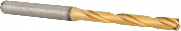 Kennametal 4150663 Jobber Length Drill Bit 3/16" (0.1875) Dia, 140 deg, Solid Carbide