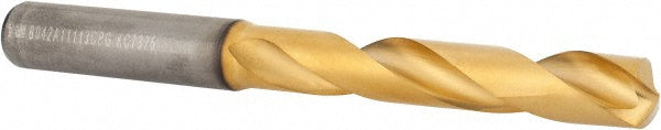 Kennametal 4150753 Jobber Length Drill Bit 7/16" (0.4375) Dia, 140 deg, Solid Carbide