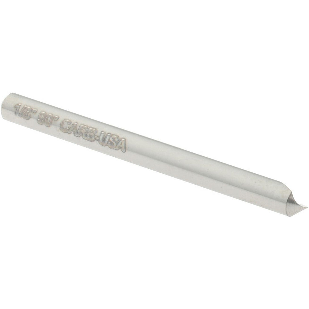 Hertel 331-001070 Countersink 1/8" Head Dia, 90.00 deg Included Angle, 1 Flute, Solid Carbide, Right Hand Cut