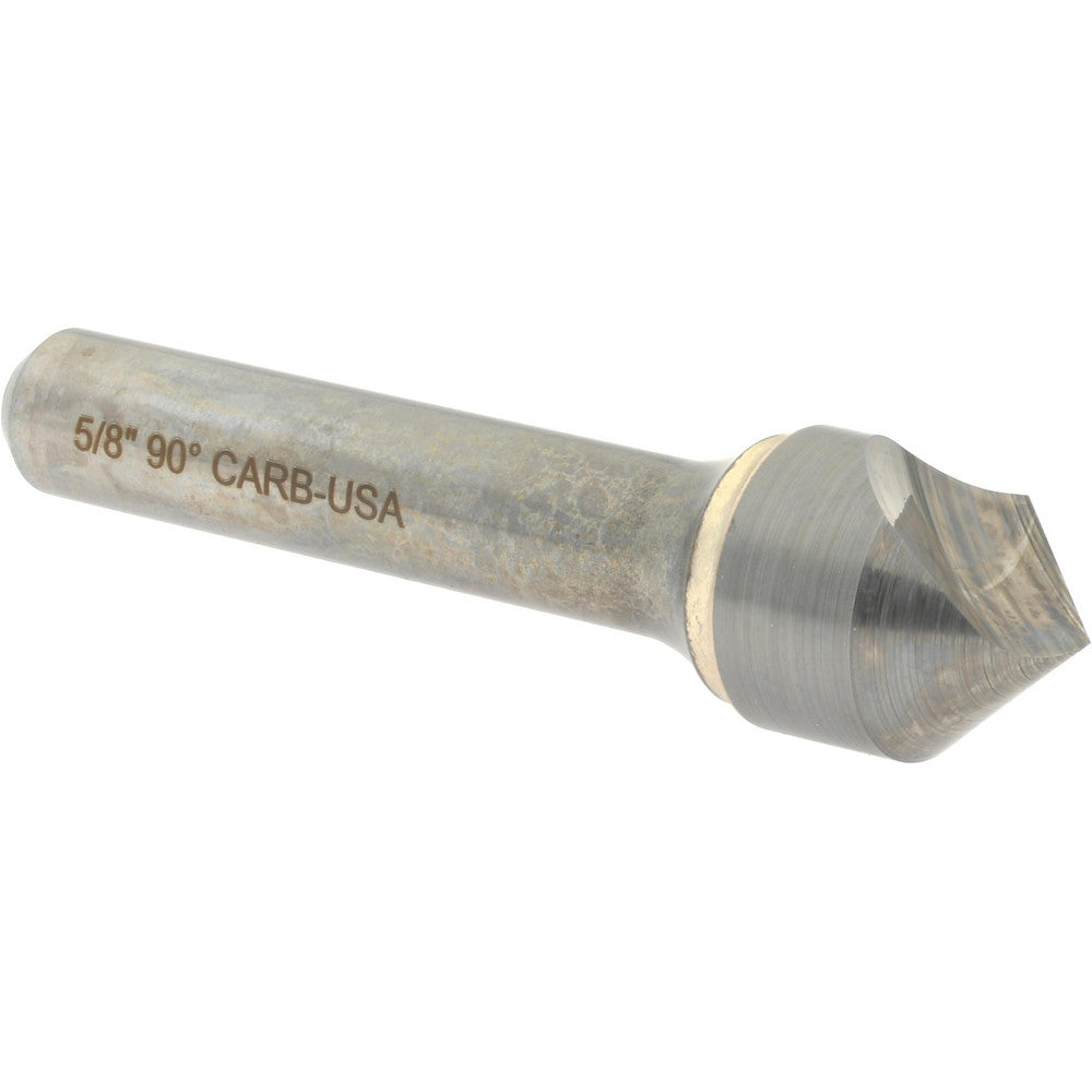 Hertel 331-007570 Countersink 5/8" Head Dia, 90.00 deg Included Angle, 1 Flute, Solid Carbide, Right Hand Cut