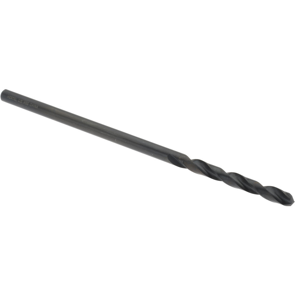 Hertel 912.5 Aircraft Extension Drill Bit 1/2" Dia, 135 &deg Point, High Speed Steel
