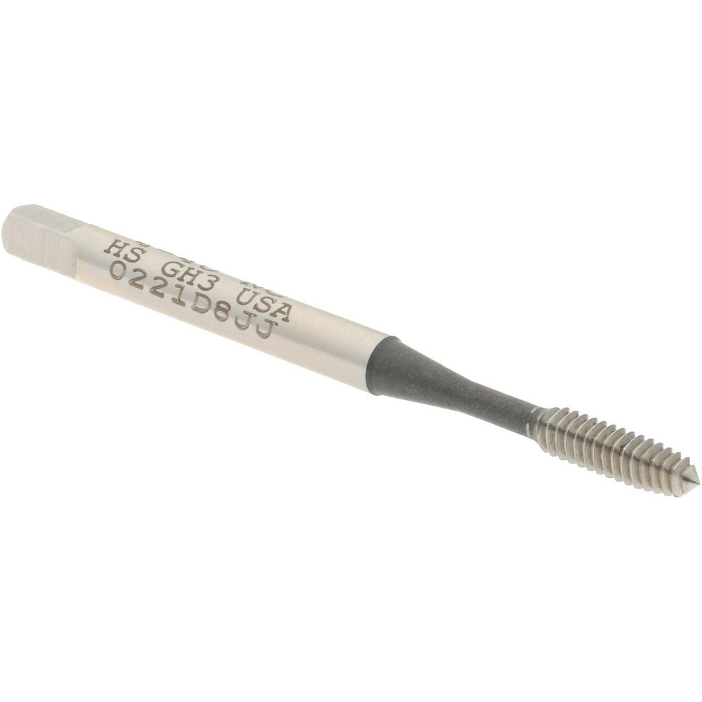 Hertel K010314AS Thread Forming Tap #4-40 UNC, 2B & 3B Class of Fit, Plug Chamfer, High-Speed Steel, Bright/Uncoated Finish