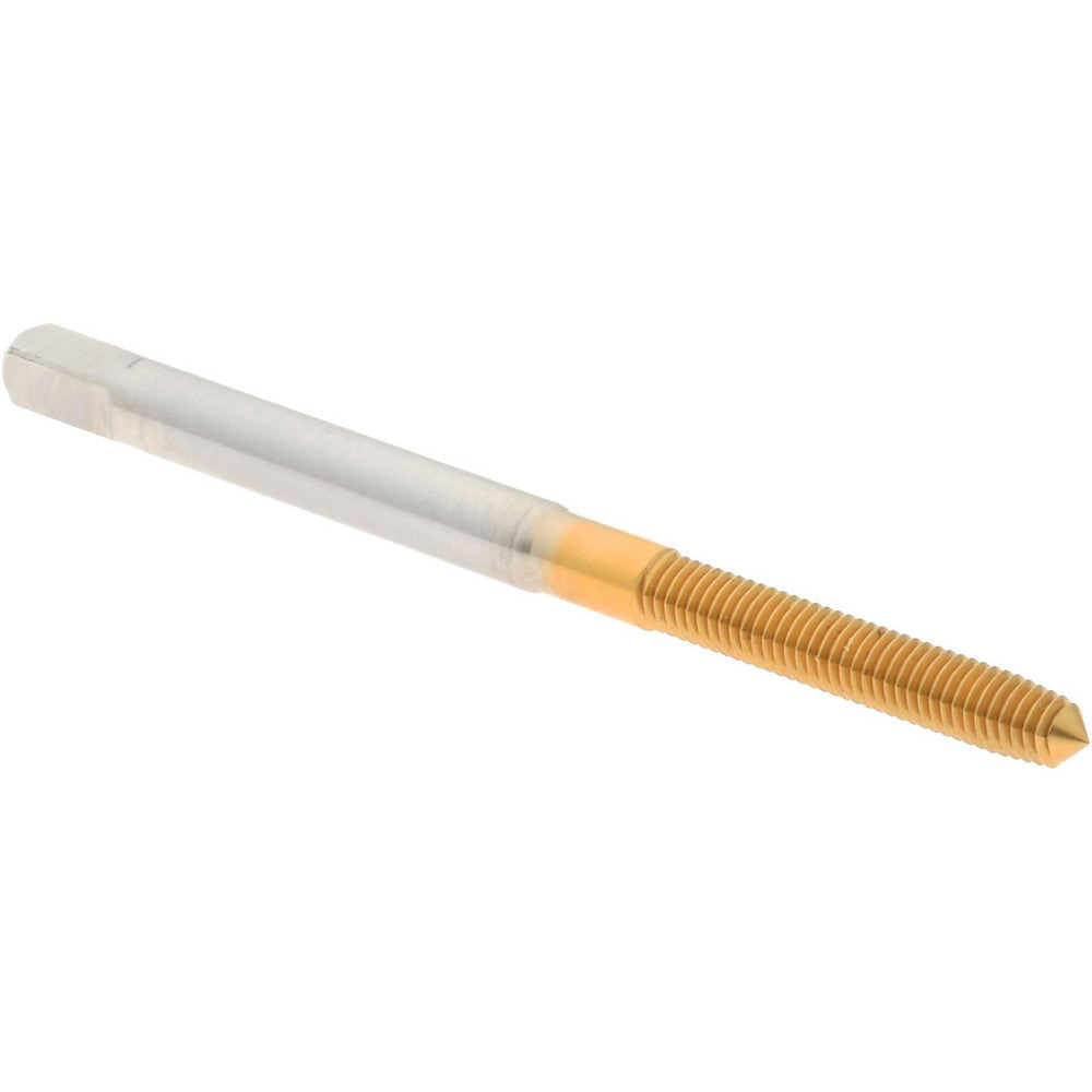 Hertel K010450AS25 Thread Forming Tap M3x0.5 Metric, Plug Chamfer, High-Speed Steel, Titanium Nitride Finish