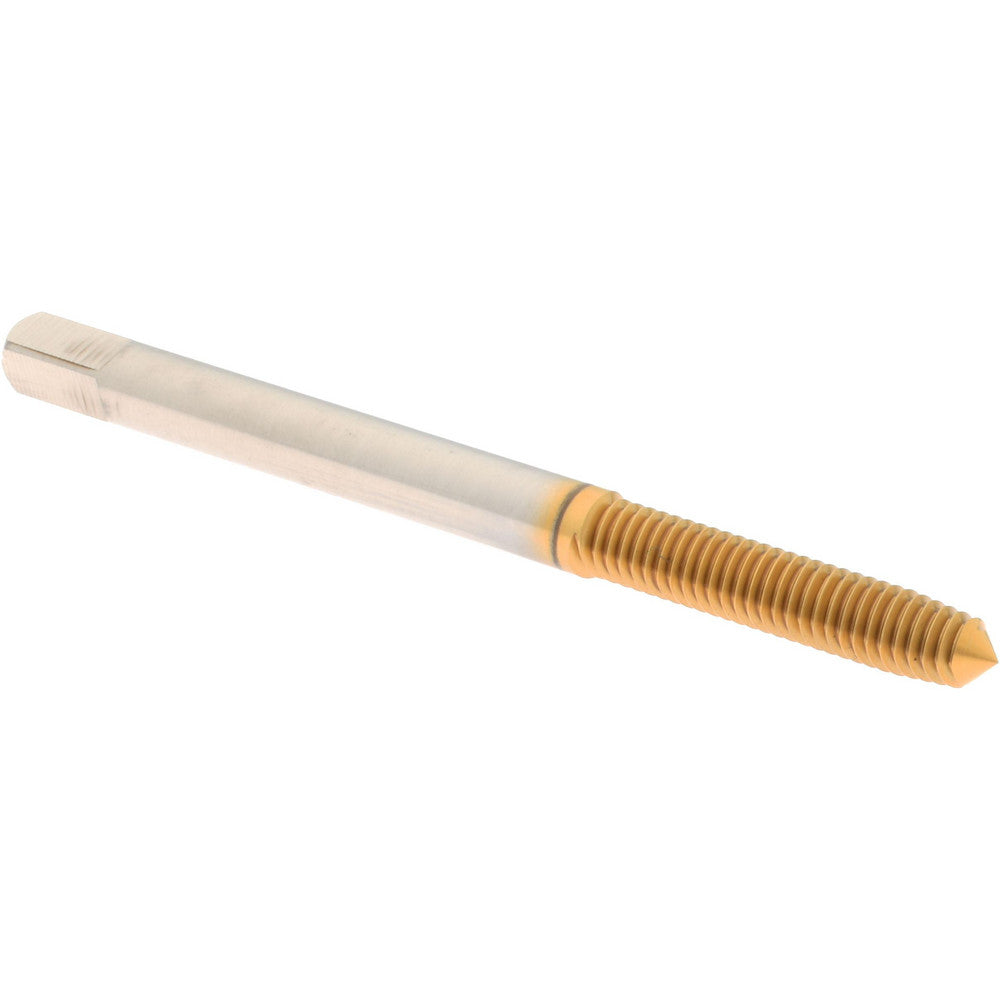 Hertel K010452AS25 Thread Forming Tap M4x0.7 Metric, Plug Chamfer, High-Speed Steel, Titanium Nitride Finish