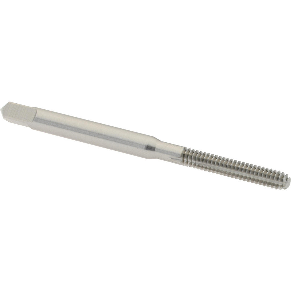 Hertel K010315AS Thread Forming Tap #4-40 UNC, 2B & 3B Class of Fit, Bottoming Chamfer, High-Speed Steel, Bright/Uncoated Finish