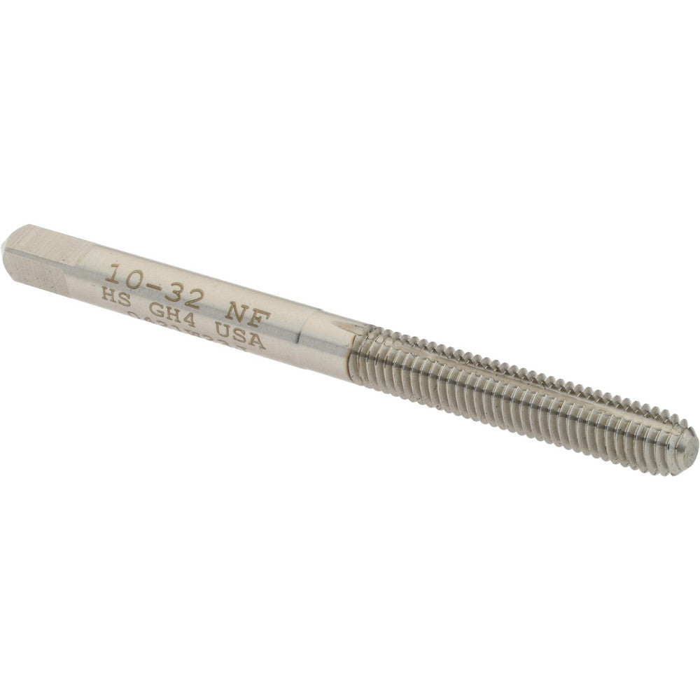 Hertel K010355AS Thread Forming Tap #10-32 UNF, Bottoming Chamfer, High-Speed Steel, Bright/Uncoated Finish