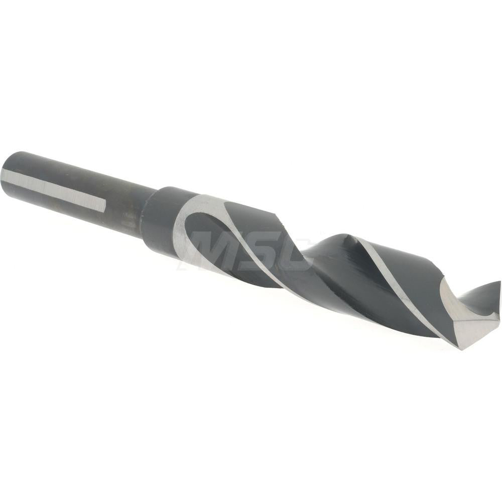 Hertel 77428696 Reduced Shank Drill Bit 43/64'' Dia, 1/2'' Shank Dia, 118 °, High Speed Steel