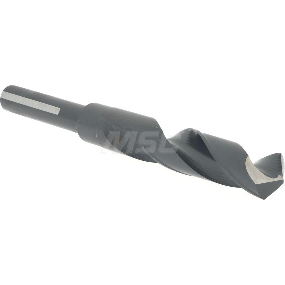 Hertel 77428720 Reduced Shank Drill Bit 23/32'' Dia, 1/2'' Shank Dia, 118 °, High Speed Steel