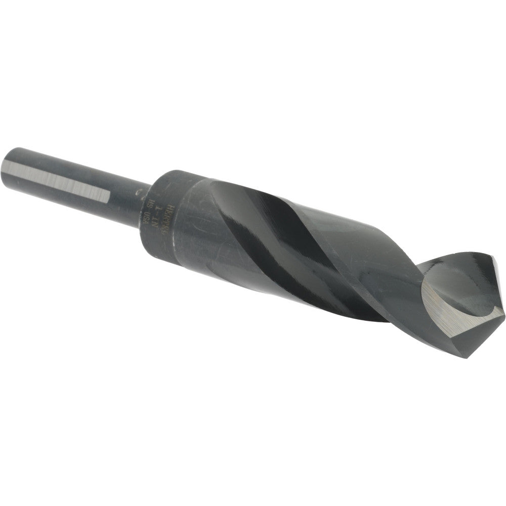 Hertel 77428902 Reduced Shank Drill Bit 1'' Dia, 1/2'' Shank Dia, 118 °, High Speed Steel